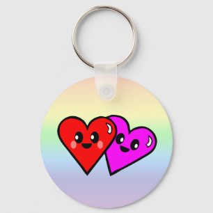 KAWAII HEARTS LOVE SWEET KEYCHAIN