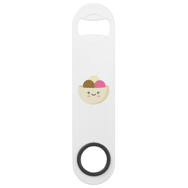 Kawaii Ice Cream Bar Key (Front)