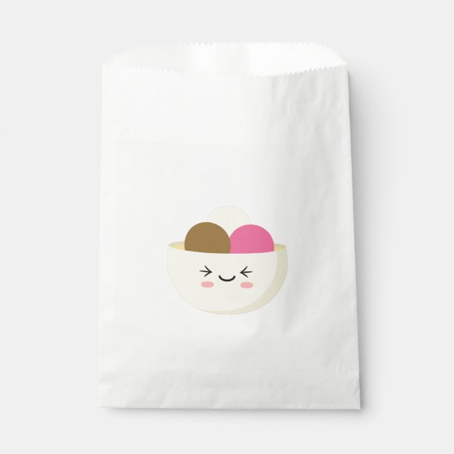 Kawaii Ice Cream Favour Bag (Front)