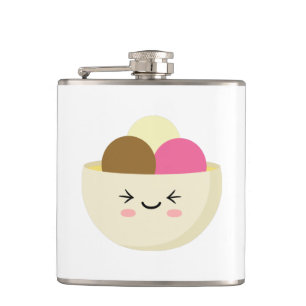 Kawaii Ice Cream Hip Flask