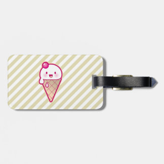 Kawaii Ice Cream Luggage Tag