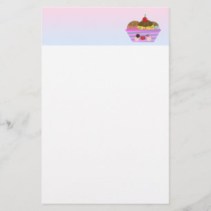 Kawaii Ice Cream Sundae Flavours Delicious Stationery