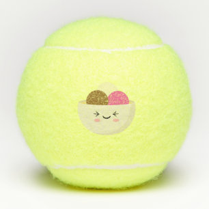 Kawaii Ice Cream Tennis Balls