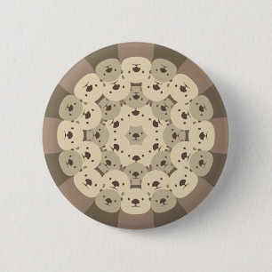 "Kawaii Irako Oyako" can badge 2 Inch Round Button