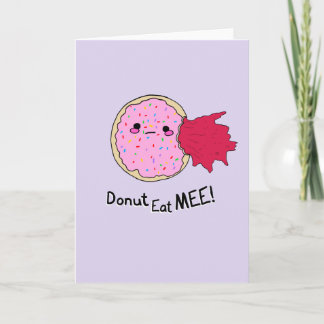 Kawaii Jam Doughnut Eat Me Card