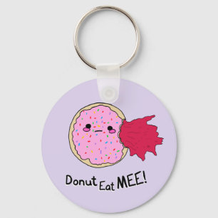 Kawaii Jam Doughnut Eat Me Keychain