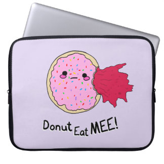 Kawaii Jam Doughnut Eat Me Laptop Sleeve