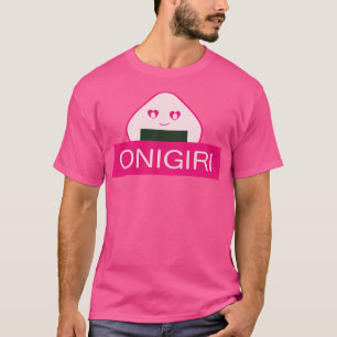 Kawaii Japanese Onigiri Character T-Shirt