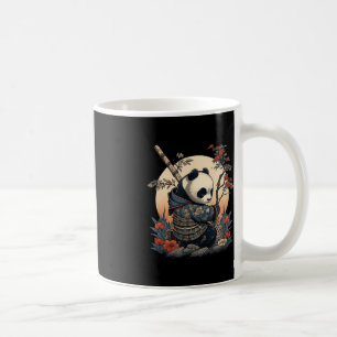 Kawaii Japanese Style Samurai Anime Panda Coffee Mug