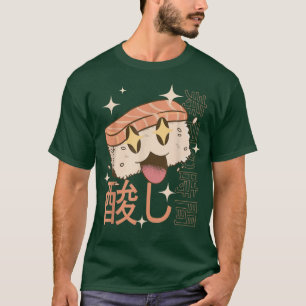 Kawaii Japanese Sushi Food Japan Cute Graphic  T-Shirt