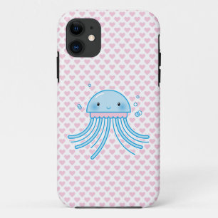 Kawaii jellyfish iPhone 11 case