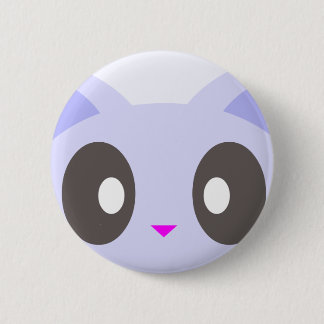 kawaii kitty closeup 2 inch round button