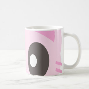 kawaii kitty closeup coffee mug