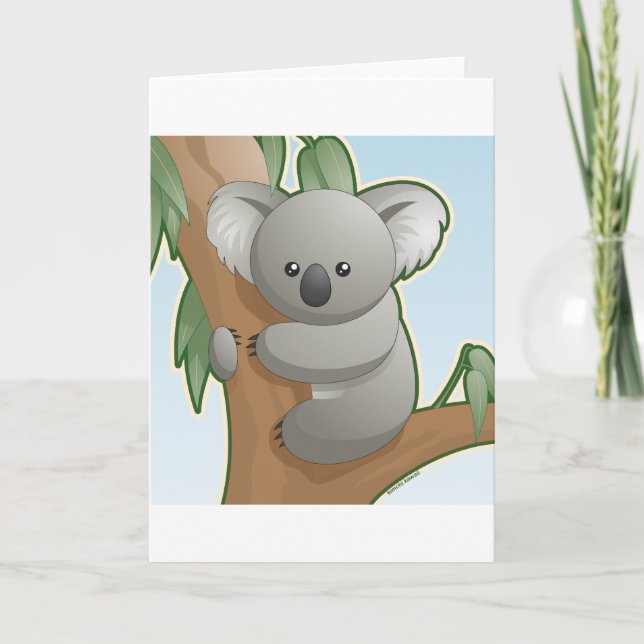 Kawaii Koala Card (Front)