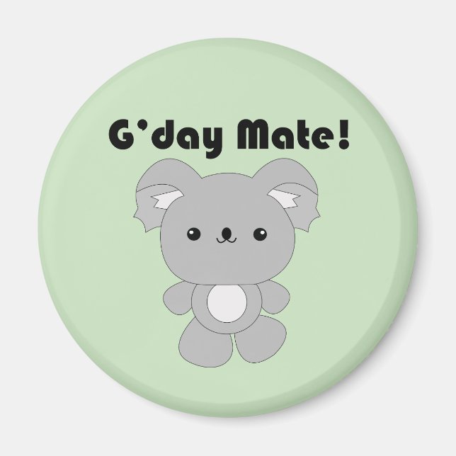 Kawaii Koala magnet (Front)