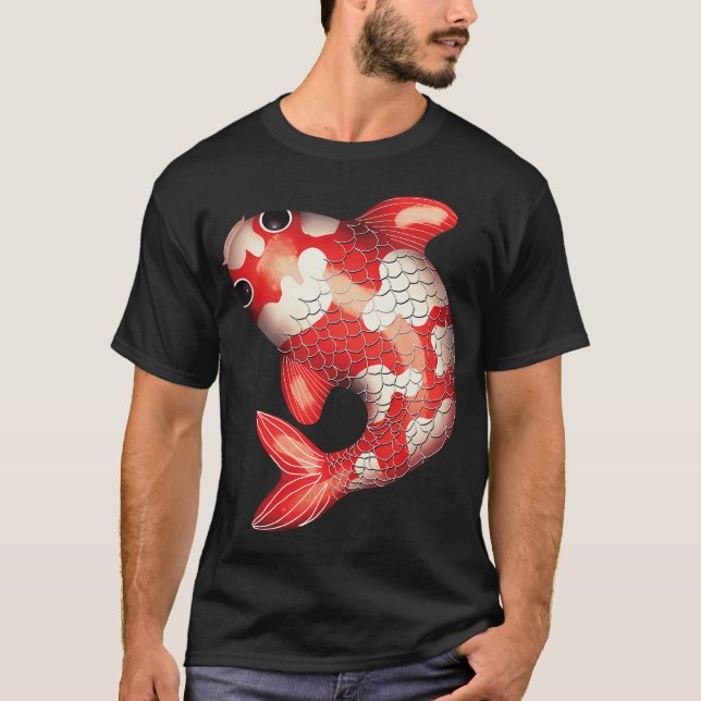 Kawaii Koi Fish T-Shirt (Front)