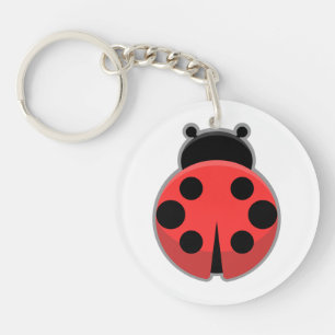 Kawaii Ladybug Keychain