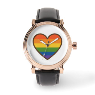 Kawaii LGBTQ+ Pride Heart Watch