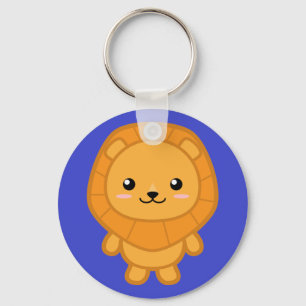 Kawaii Lion Keychain