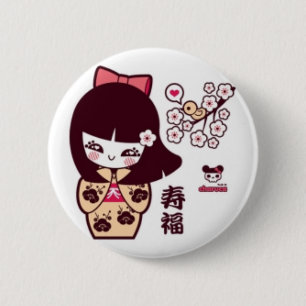 Kawaii Little Badge. 2 Inch Round Button