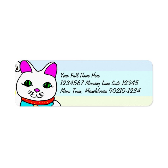Kawaii Lucky Cat (Front)