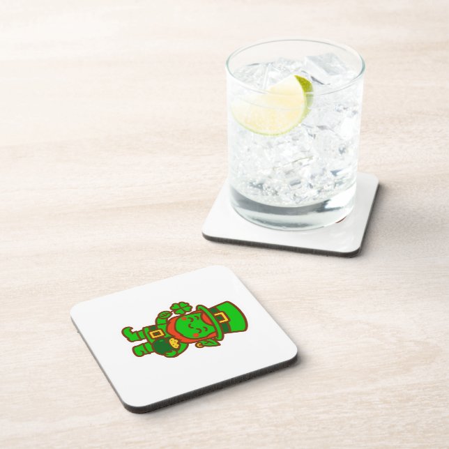Kawaii Lucky Leprechaun Coaster (Right Side)