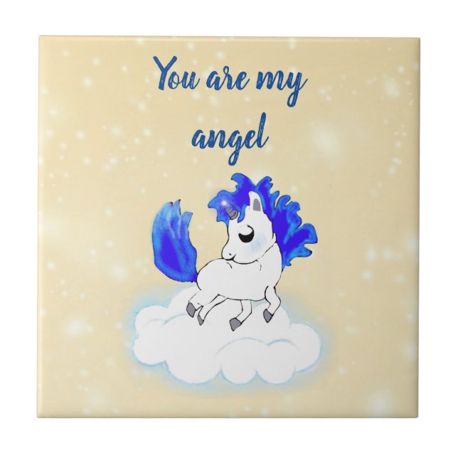 Kawaii Magical Fantasy Cartoon Design Tile (Front)