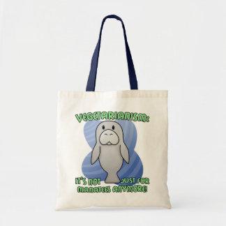 Kawaii Manatee Tote Bag