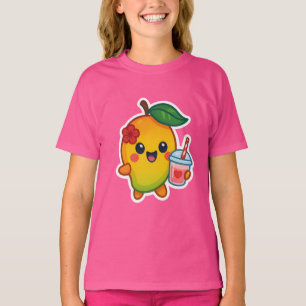 Kawaii Mango – Sweetheart Fruit with Heart Smoothi T-Shirt