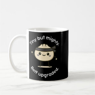 Kawaii Martial Arts Blue Belt Dumpling Karate Coffee Mug