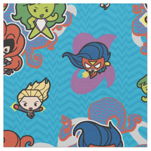 Kawaii Marvel Super Heroines Fabric