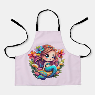 Kawaii Mermaid  Apron