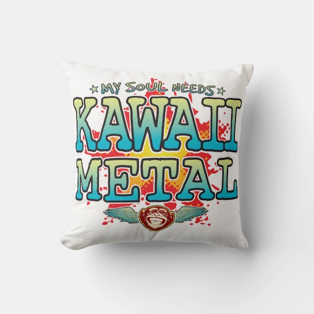 Kawaii Metal Soul Cushion (Front)