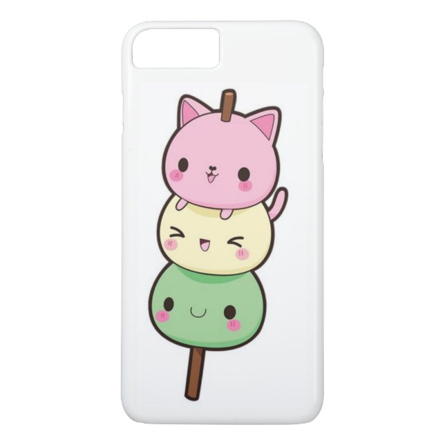 Kawaii Mochi Kittens Case-Mate iPhone Case (Back)