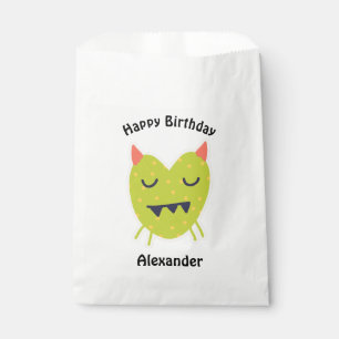 Kawaii Monster Birthday Favour Bag