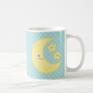 Kawaii Moon et Stars Mug