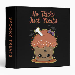 Kawaii Muffin Halloween Binder