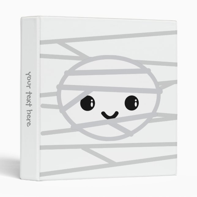 Kawaii Mummy Binder (Front/Spine)