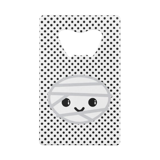 Kawaii Mummy Bottle Opener Wallet Bottle Opener (Back)