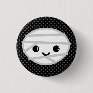 Kawaii Mummy Button