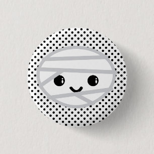 Kawaii Mummy Button