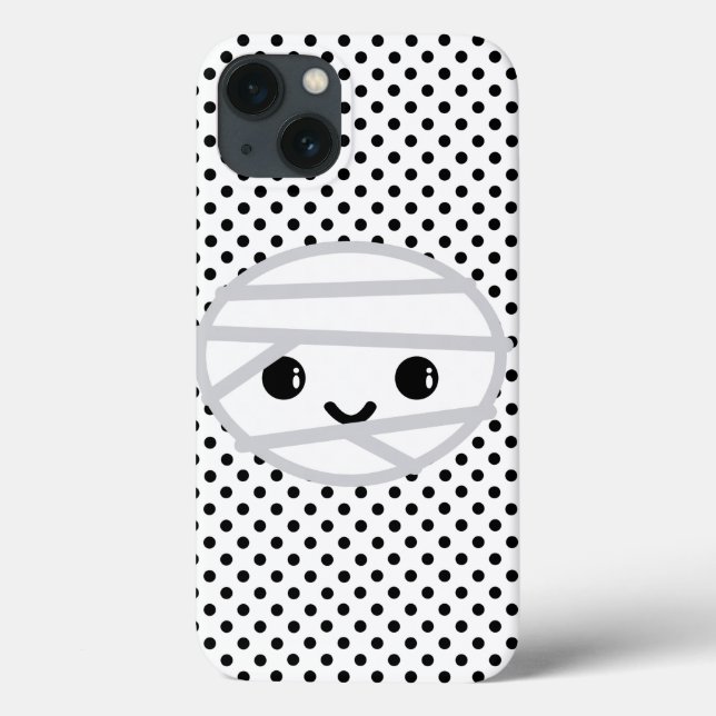 Kawaii Mummy iPad Mini Case (Back)