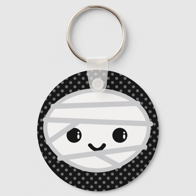 Kawaii Mummy Keychain (Front)