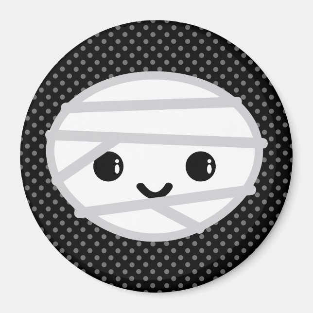 Kawaii Mummy Magnet (Front)
