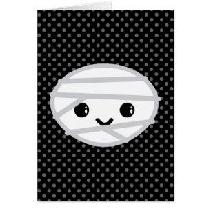 Kawaii Mummy Note Card