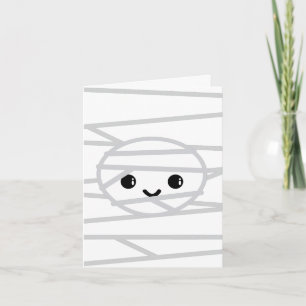 Kawaii Mummy Note Card