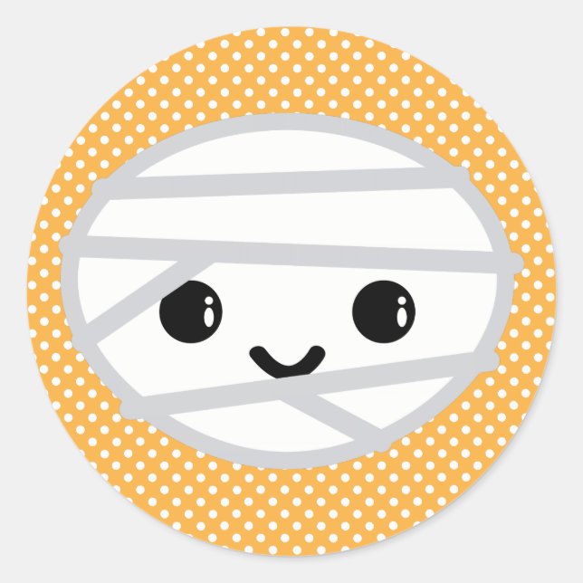 Kawaii Mummy Stickers (Front)