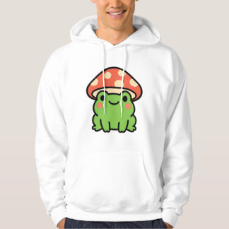 Kawaii Mushroom Frog Hoodie