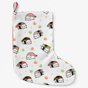 Kawaii Neko Nigiri Small Christmas Stocking