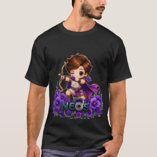 Kawaii Neos Zodiac Sagittarius T-Shirt